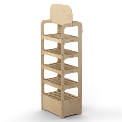 Wooden Display DARWIN 5-Tier