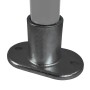 Industrial Clamp Base Flange 132  Black