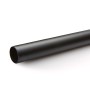 Round steel tube black 3 m