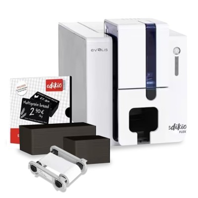 EDIKIO Flex Simplex Printer - Plastic Price Tag Solution