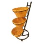 Round Polywicker Basket Stand