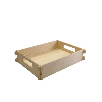 Plywood Crate with Handles