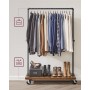 VASAGLE Industrial style Rolling Rack