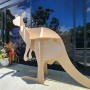 Timber Display Kangaroo