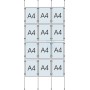 Cable Display Kit 12x A4 Sign Holder Portrait