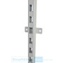 Wall Mount Bracket for 50mm Pitch White