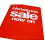 "Christmas Sale Now On" - Signs/Posters - 4 pack 