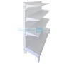 Single Sided Flat Back Gondola White