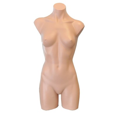 Female Plastic Torso Skin