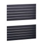 Slat Panel1200x600 Black, PAIR