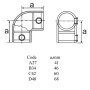 Industrial Clamp 125 Galv