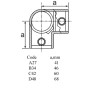 Industrial Clamp 128 Galv