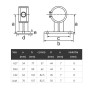 Industrial Clamp 143 Galv