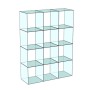 Cube 12 Glass Display 3 wide x 4 high