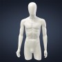 FASHION Male Torso SD8 with Hands White - No Finish