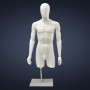 FASHION Male Torso SD8 with Hands White - No Finish