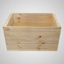Grocery Display Large Wooden Crate
