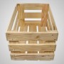 Grocery Display LARGE Wooden crate with spacings