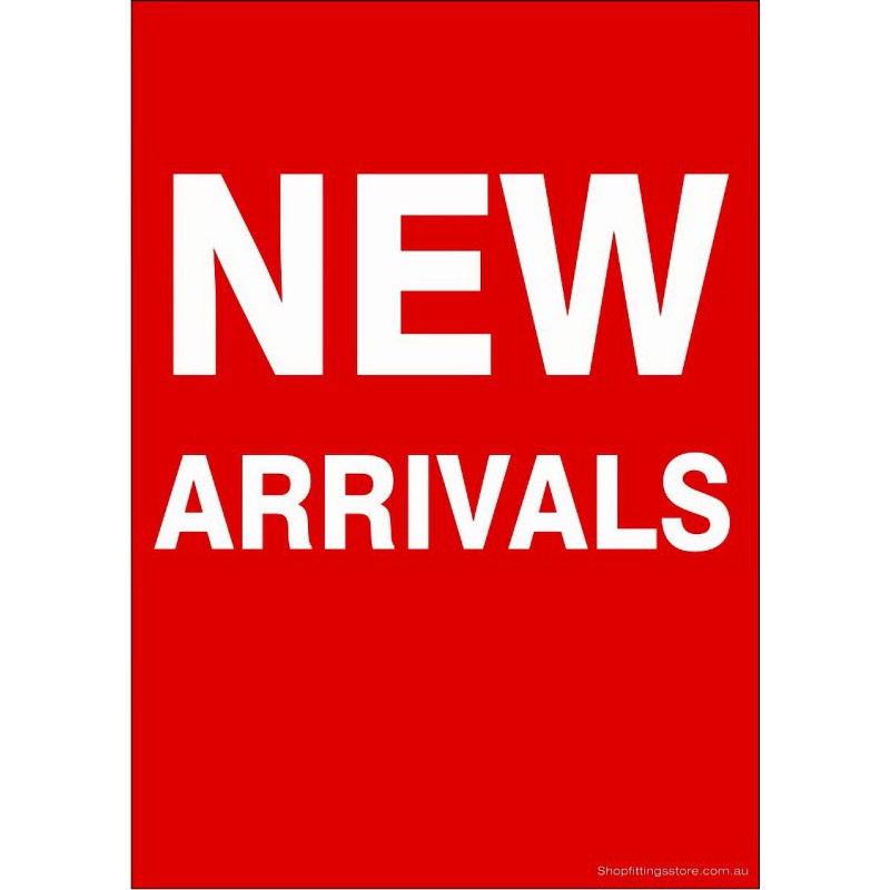 NEW ARRIVALS - Sign Cards Pack - 5 Pack