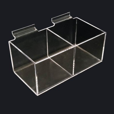 Slatwall Acrylic display 2 boxes