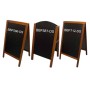 Double Sided A-Frame Blackboards