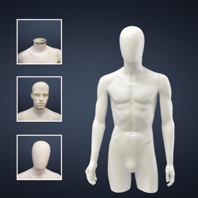 FASHION Male Torso SD8 with Hands White - No Finish