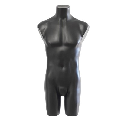 Male Plastic Torso Black