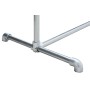 Industrial Single Clothes Rack Model 2 Galvanised