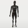 FASHION Mannequin Male SM1 Black Gloss 