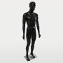 FASHION Mannequin Male SM1 Black Gloss 