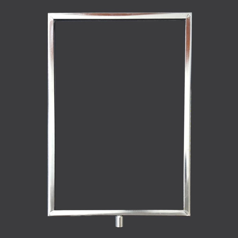 Metal sign holder, frame, ticket frame, sign frame