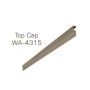 Top Cap for Aluminium Slat Wall