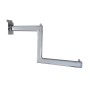 Slat Panel Stepped Arm Chrome