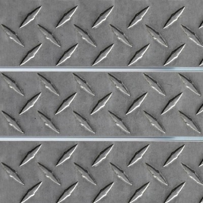 Steel Diamond Plate Deco-Slatwall