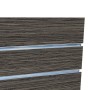 Slat Panel 1200x2400, 100mm Brushwood