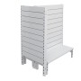 Gondola Shelving End Punch Panel for Metal Gondolas