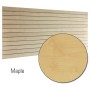 Slat Panel 1200x2400, 100mm Maple