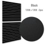 Slat Panel1200x1200 Black, PAIR