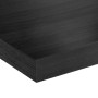 3 Piece Floating Honeycomb Board Wall Shelves - Black