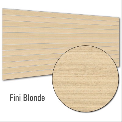 Slat Panel 1200x2400, 100mm Country Fini Blonde