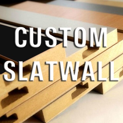 Custom Slatwall Panel