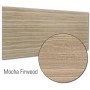 Slat Panel 1200x2400, 100mm Mocha Firwood