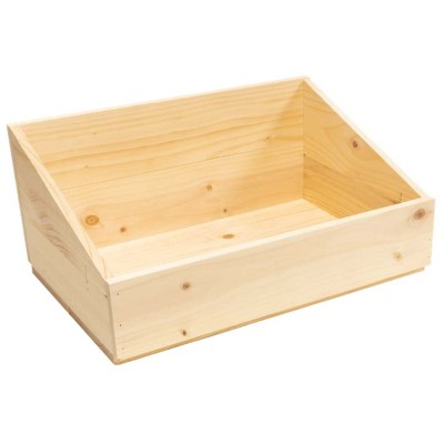 Slant sides Wooden Crate 450x320x210