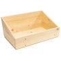 Slant sides Wooden Crate 450x320x210