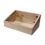 Slant sides Wooden Crate 450x320x210