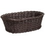 Grocery Display Oval Wicker Basket