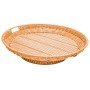 Round Wicker Basket Display