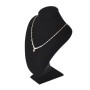 Necklace Display Bust 22cm Velvet Black