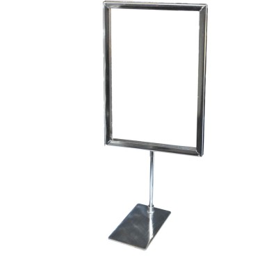 Metal Sign Holder with Base A3