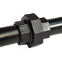 Union Connector - Mario Pipe System - Black